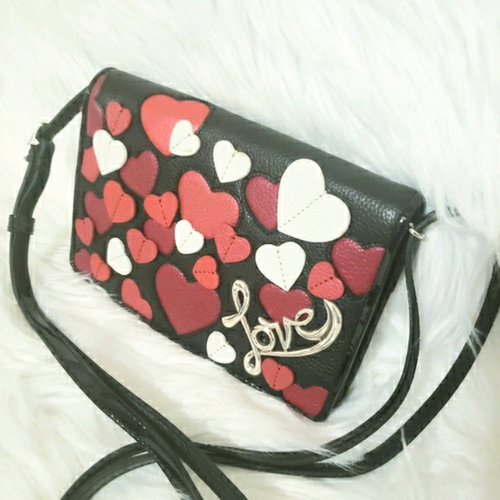 BRIGHTON Love Story Fall In Love Leather Crossbody - Picture 9 of 16